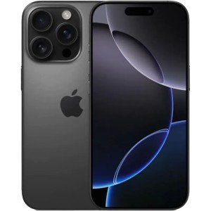 Смартфон Apple iPhone 16 Pro 128 GB, Dual SIM (nano SIM), Black Titanium Смартфон Apple iPhone 16 Pro 128 GB, Dual SIM (nano SIM), Black Titanium
