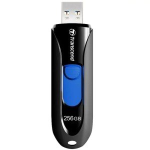 USB Флеш-накопитель Transcend JetFlash 790 256Gb 3.1 Black/Blue (TS256GJF790K) USB Флеш-накопитель Transcend JetFlash 790 256Gb 3.1 Black/Blue (TS256GJF790K)