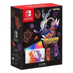 Игровая приставка Nintendo Switch OLED 64Gb Pokemon Scarlet & Violet Edition