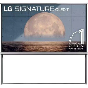 Телевизор LG OLED77T49LA, прозрачный и полностью беспроводной OLED