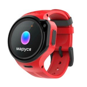 Детские смарт-часы ELARI KidPhone 4GR M c Марусей Red (Красный) Детские смарт-часы ELARI KidPhone 4GR M c Марусей Red (Красный)