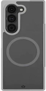 Чехол VLP Moon Case с MagSafe для Samsung Galaxy S24 FE, серый (10519006)