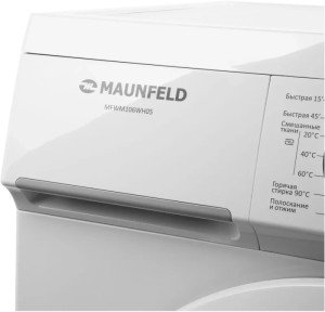 Стиральная машина узкая MAUNFELD MFWM106WH05