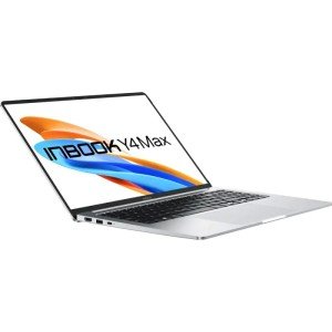 Ноутбук Infinix Inbook Y4 Max YL613, 16" (1920x1200) IPS/Intel Core i5-1335U/8ГБ LPDDR4X/512ГБ SSD/Iris Xe Graphics/Win 11 Home, серебристый (71008301550)