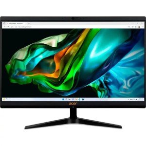 Моноблок Acer Aspire C22-1800, 21.5" (1920x1080) IPS / Intel Core i3-1305U / 8 DDR4 / 512 ГБ SSD / Intel UHD Graphics / Без ОС / Клавиатура, мышь, Черный (DQ.BLGCD.00A)