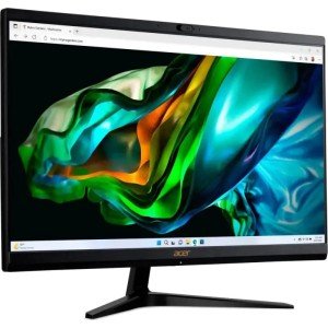 Моноблок Acer Aspire C22-1800, 21.5" (1920x1080) IPS / Intel Core i3-1305U / 8 DDR4 / 512 ГБ SSD / Intel UHD Graphics / Без ОС / Клавиатура, мышь, Черный (DQ.BLGCD.00A)