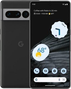 Смартфон Google Pixel 7 Pro 12/512GB US (Черный, 12 ГБ, 512 ГБ, США, nanoSim+eSim) Смартфон Google Pixel 7 Pro 12/512GB US (Черный, 12 ГБ, 512 ГБ, США, nanoSim+eSim)