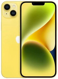 Смартфон Apple iPhone 14 Plus 256 ГБ, Dual: nano SIM + eSIM, желтый