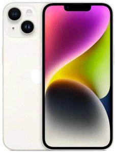 Смартфон Apple iPhone 14 Plus 128 ГБ, Dual: nano SIM + eSIM, сияющая звезда Смартфон Apple iPhone 14 Plus 128 ГБ, Dual: nano SIM + eSIM, сияющая звезда