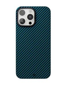 Накладка кевлар VLP Kevlar Case with MagSafe для Apple iPhone 16 Pro Blue (Синий)