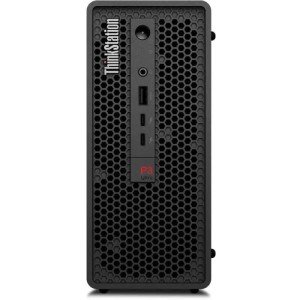 Системный блок Lenovo ThinkStation P3 Ultra SFF, Intel Core i7-14700 / 16 ГБ DDR5 / 512 ГБ SSD / NVIDIA T400 (4 Гб) / Windows 11 Pro / Клавиатура, мышь, черный (30HBS64500)