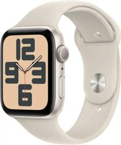 Умные часы Apple Watch SE 2024 40mm Aluminum Sport Сияющая звезда