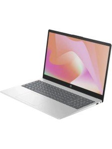 Ноутбук HP 15-fd1015ci, 15.6" (1920x1080) IPS/Intel Core 3 100U/16 ГБ DDR4/512 ГБ SSD/Intel Graphics/Без системы, Серебристый (A16KDEA)
