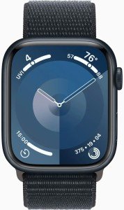 Умные часы Apple Watch Series 9 45 мм Aluminium Case GPS, Midnight Sport Loop Умные часы Apple Watch Series 9 45 мм Aluminium Case GPS, Midnight Sport Loop