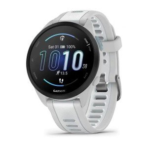 Garmin Forerunner 165, белый, серый ремешок, 43 мм Garmin Forerunner 165, белый, серый ремешок, 43 мм