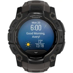 Умные часы Garmin Instinct 3, 50mm, Amoled Black with Charcoal Band (010-03020-00) Умные часы Garmin Instinct 3, 50mm, Amoled Black with Charcoal Band (010-03020-00)
