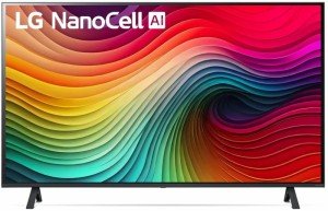 Телевизор LG 43NANO80T6A 2024 (Чёрный, 43") Телевизор LG 43NANO80T6A 2024 (Чёрный, 43")
