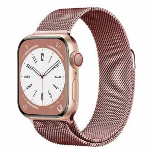 Ремешок для Apple Watch 38mm/40mm Gurdini Milanese Loop (миланский сетчатый) (Розовое золото) Ремешок для Apple Watch 38mm/40mm Gurdini Milanese Loop (миланский сетчатый) (Розовое золото)
