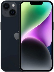 Смартфон Apple iPhone 14 Plus 128 ГБ, Dual: nano SIM + eSIM, темная ночь Смартфон Apple iPhone 14 Plus 128 ГБ, Dual: nano SIM + eSIM, темная ночь