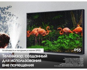 Телевизор QLED Samsung The Terrace QE55LST7TAUXRU