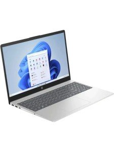 Ноутбук HP 15-fc0164nia, 15.6" (1920x1080) IPS/AMD Ryzen 5 7520U/16 ГБ DDR5/512 ГБ SSD/AMD Radeon Graphics/Без системы, Серебристый (BA5K8EA)