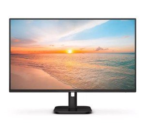 Монитор 27" Philips 27E1N1100A 1920x1080, WLED, 16:9, IPS, 250cd, 1300:1, MID, 4ms, 178/178, VGA, HDMI, 100Hz, Speakers, Tilt, Внутр, VESA, Black, 2y