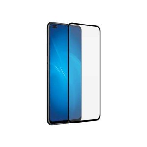 Защитное стекло DF для Realme 6/7/8 Full Glue Black Защитное стекло DF для Realme 6/7/8 Full Glue Black
