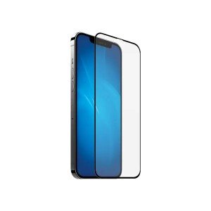 Защитное стекло DF для iPhone 12/12 Pro Full Screen Black Защитное стекло DF для iPhone 12/12 Pro Full Screen Black