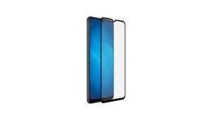 Защитное стекло DF для Realme C21/C21Y/C31/C33/C35/C11 Full Glue Black