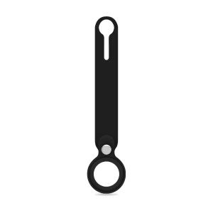Силиконовый чехол DF для Apple AirTag Black
