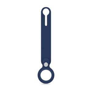 Силиконовый чехол DF для Apple AirTag Blue