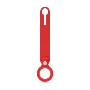 Силиконовый чехол DF для Apple AirTag Red