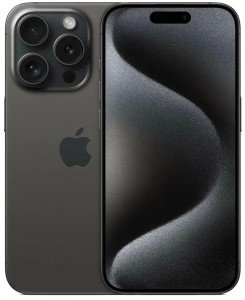 Смартфон Apple iPhone 15 Pro 1 ТБ, Dual: nano SIM + eSIM, черный титан Смартфон Apple iPhone 15 Pro 1 ТБ, Dual: nano SIM + eSIM, черный титан