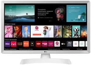 Телевизор LG 24" (60 см) 24TQ510S-WZ серый Телевизор LG 24" (60 см) 24TQ510S-WZ серый