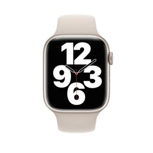 Ремешок Apple Watch 45mm Starlight Sport Band S/M