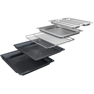 Электрический духовой шкаф Bosch Serie 8 HSG7361B1 Black