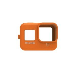 Силиконовый чехол Telesin для GoPro HERO 8 Black ( GP-PTC-801-OR) Orange Силиконовый чехол Telesin для GoPro HERO 8 Black ( GP-PTC-801-OR) Orange