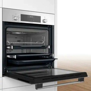Электрический духовой шкаф Bosch Serie 6 HBJ558YS3Q Silver