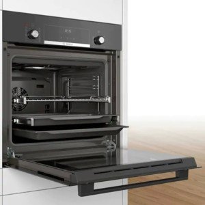 Электрический духовой шкаф Bosch Serie 6 HIJ517YB0R Black