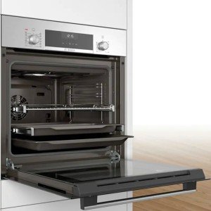 Электрический духовой шкаф Bosch Serie 6 HIJ517YS0R Silver