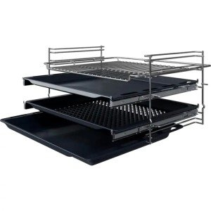 Электрический духовой шкаф Bosch Serie 6 HBJ558YB3Q Black