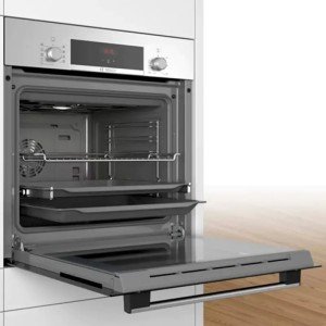 Электрический духовой шкаф Bosch Serie 4 HBF534ES0Q Silver