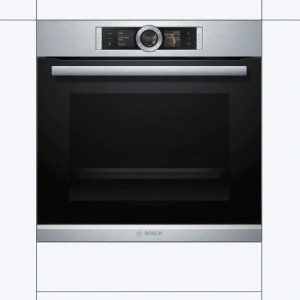 Электрический духовой шкаф Bosch Serie 8 HBG636ES1 Silver