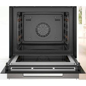 Электрический духовой шкаф Bosch Serie 8 HMG776NB1 Black
