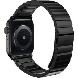 Ремешок Uniq Strova Strap Link Steel для Apple Watch 44/45/49 Gray