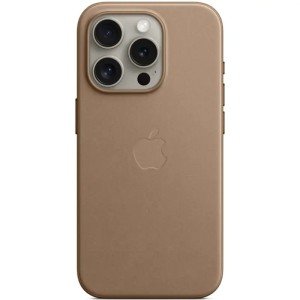 Чехол Apple FineWoven with MagSafe для iPhone 15 Pro Taupe Чехол Apple FineWoven with MagSafe для iPhone 15 Pro Taupe