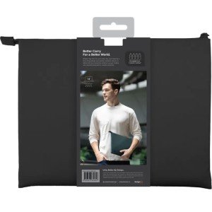 Чехол-папка Uniq LYON Laptop Sleeve для ноутбуков 14 Black