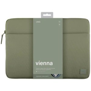 Чехол-папка Uniq VIENNA Laptop Sleeve для ноутбуков 14 Laurel Green