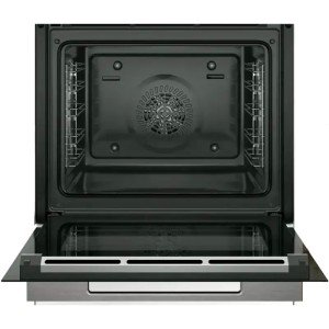 Электрический духовой шкаф Bosch Serie 8 HBG7221B1S Black