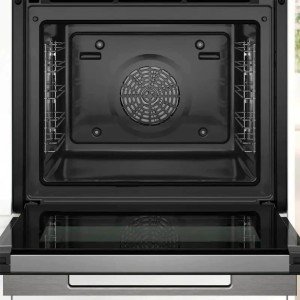 Электрический духовой шкаф Bosch Serie 8 HBG7721B1S Black